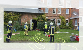 Kreis Gifhorn: Dach von Schuppen brannte - Einsatz am Montagmittag