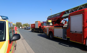 Salzgitter: Vier Verletzte bei Brand in Industriebetrieb