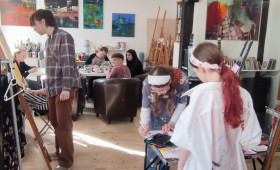 Junge Kunst aus dem Peiner Land erobert die City-Galerie 