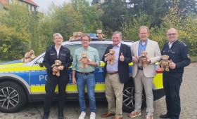 Goslar: Teddybären sollen Trost nach traumatischen Erlebnissen spenden