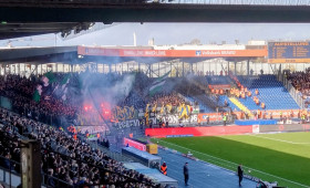 Eintracht Braunschweig gegen Hannover 96: Raketenbeschuss und Verletzte