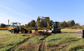 Neue Pumptrackanlage in Wahle nimmt Gestalt an