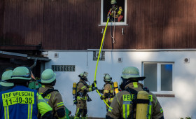 Gifhorn: Brand in leerstehender Gaststätte an der B188
