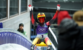 Rennrodlerin Julia Taubitz gewinnt Gold bei Olympia