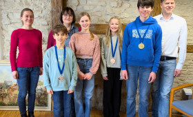 Schüler des Gymnasiums im Schloss erfolgreich bei Mathematikolympiade