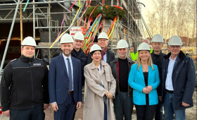 Richtfest: Wolfsburger Ortsfeuerwehr erhält einen modernen Neubau