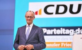 Merz als CDU-Chef mit 91,2 Prozent wiedergewählt