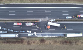Mehrere Schwerverletzte: A7 nach Unfällen bei Seesen gesperrt