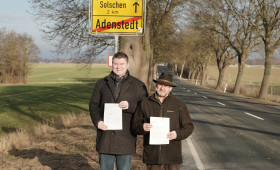 Neuer Radweg an der Landstraße nimmt die nächste Hürde 