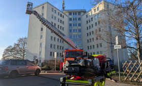 Wolfenbüttel: Einsatz der Feuerwehr am Hochaus Dürerstraße