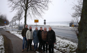 An dieser Kreuzung in Sickte soll bald ein Kreisverkehr entstehen
