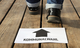 Broschüre in Leichter Sprache: Orientierung für die Kommunalwahl