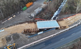 Neubau Abzuchtbrücke in Goslar: Verkehr wird vor Ostern umgeleitet