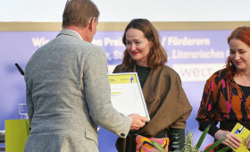 Katerina Poladjan bekommt Preis der Leipziger Buchmesse