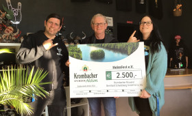 Helmstedt: Metal-Open-Air HelmFest - Eine Spende kommt von Krombacher