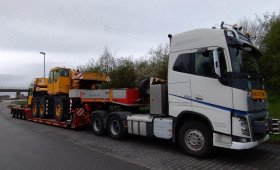 Massiv überladener Sattelzug auf der A30 bei Gildehaus gestoppt