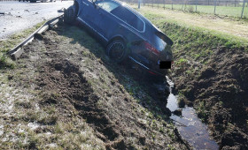 Starkregen und Hagel verursachen Unfälle auf der A1