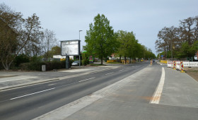 Bültenweg in Braunschweig teilweise wieder befahrbar