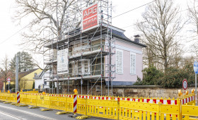 Historisches Gebäude in Braunschweig wird saniert
