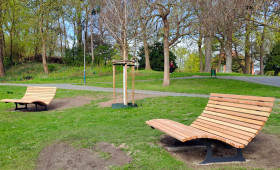 Wolfenbüttel: Liegebänke sollen am Stadtgraben für Entspannung sorgen