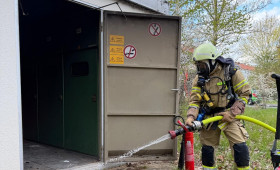 Helmstedt: Brand in Trafohaus - Strom wurde abgeschaltet