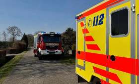 Feuerwehr öffnete Tür für Rettungsdienst in Wallinghausen