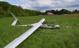 Flugzeugabsturz in Salzgitter: Pilot lebensgefährlich verletzt