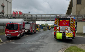 Helmstedt: Starker Rauch bei Müllverbrennungsanlage: Feuerwehr im Einsatz