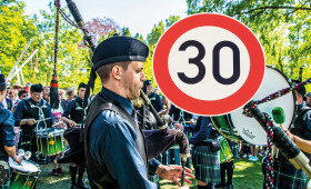 Highland Gathering Peine: Tempo 30 für mehr Sicherheit 