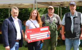 ASV Wolfenbüttel sammelte Spende für den Hospizverein
