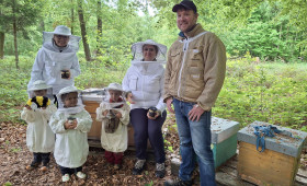 Wolfenbütteler „Waldfüchse“ auf Entdeckungstour in der Welt der Bienen