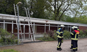 Defekte Heizung löst Rauchentwicklung in Sandhorster Turnhalle aus