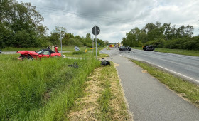 Autos kollidieren bei Lehre: Vier Verletzte
