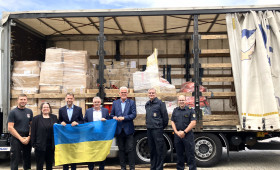 Solidarität: Stadt Wolfsburg schickt Feuerwehrmaterialien in die Ukraine