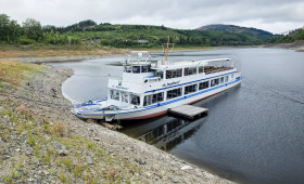 Ende einer Harzer Institution: Die „MS Aquamarin“ verlässt die Okertalsperre