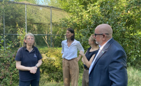 Leiferde: Landwirtschaftsministerin im NABU-Artenschutzzentrum