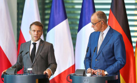 Merz will mit Macron "über die großen Themen" sprechen
