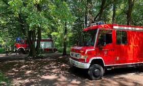 Celler Feuerwehr rettet zwei Menschen während Bootsausbildung