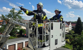Balkonbrand in Celle