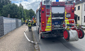 Schuppenbrand in Sittensen glimpflich verlaufen