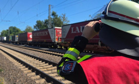 Gefahrgutaustritt aus Güterzug in Celle