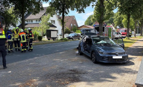 Mehrere Verletzte bei Verkehrsunfall in Brockel