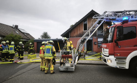 Dachstuhlbrand in Jembke: Flammen drohten aufs ganze Haus überzugreifen