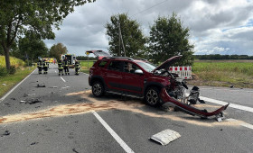 Mehrere Verletzte bei Unfall auf Landesstraße 34 in Aurich