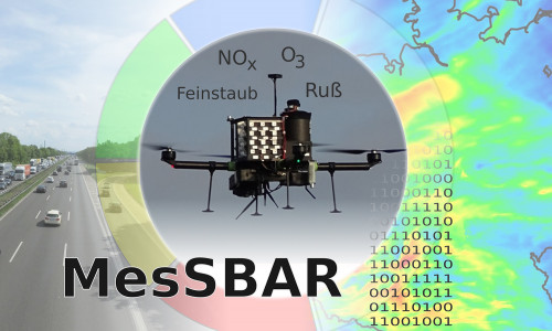 Im Projekt „MesSBAR wird die vertikale Verteilung von Luftschadstoffen für die Verbesserung von Vorhersagen und die Überprüfung von Maßnahmen zur Schadstoffreduzierung ermittelt. Foto: MesSBAR-Projektpartner
