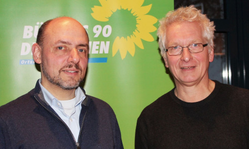 Prof. Dr. Reinhard Gerndt und Holger Barkhau. Foto: Grüne 