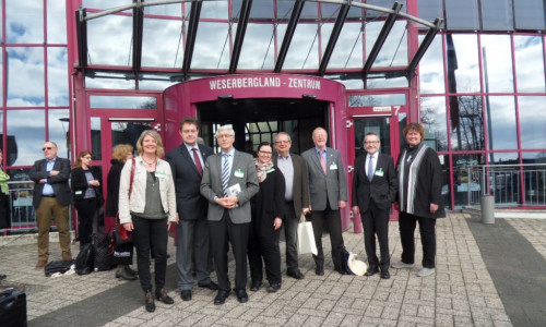 Gruppenfoto bei der Städteversammlung in Hameln. Foto: Stadt Peine