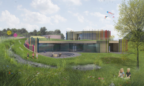 Kindertagesstätte St. Petrus Visualisierung: Planungsteam III GmbH Architekten und Ingenieure