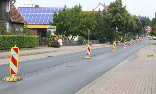 Bei den Bauarbeiten am Neuen Weg  kommt es ab Donnerstag zu einer neuen Verkehrsführung.  Foto: Max Förster