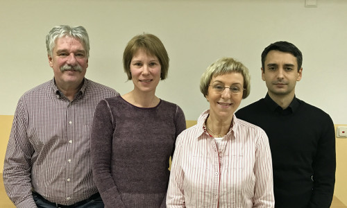 Ralf Mühlisch, Sara Niemann, Dr. Ursula Partsch-Asamoah und Marco Alizzi. Foto: Privat